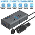 Car Plug Adapter Supplier - Newly 200w Charger DC 12V to 110V Car Power Inverter