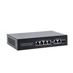 POE Switch Supplier - Direct 4 POE Port + 2 Uplink + 1 Gigabit 65W with SFP for CCTV