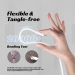 Braided USB C Cable Supplier - Cheap Macaron Color PD 60W to TYPE C Fast Charging Type-c 1M 2M