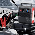 Portable Car Jump Starter Supplier - High Power 12v Portable Car Battery with Air Compressor