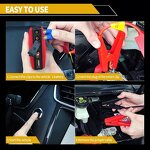 Portable Car Charger Jump Starter Factory - Factory High Power 12V Portable Car Battery Jump Starter