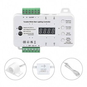 LED Stair Lighting Controller Manufacturer - STEP-10 Tunable White 12V/24V CCT Adjustable Color Temperature