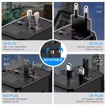 International Travel Adapter Manufacturer - New Multi-functional 67W GAN All in One Worldwide