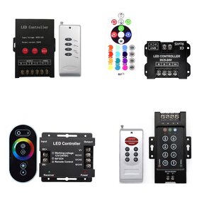 LED Controller Manufacturer - 30A High Power RGB Strips Neon SMD5050 COB 5V-48V 10A 3CH RF Remote