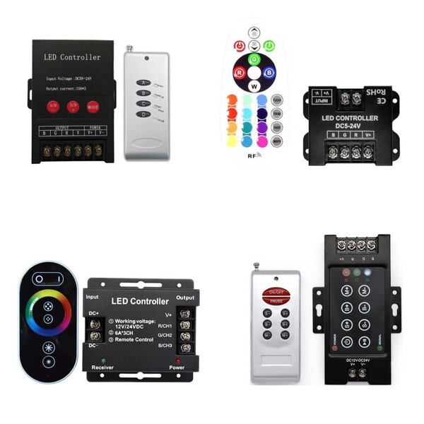 LED Controller Manufacturer - 30A High Power RGB Strips Neon SMD5050 COB 5V-48V 10A 3CH RF Remote