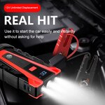 Car Jump Starter Power Bank Factory - Safety Hammer 12V Car Auto Starting Device Optional Air Pump