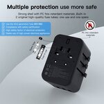 Travel Charger Supplier - CE 62368 35W 5V-20V USB C Fast PD Socket USB a TYPE C Port Quick