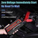 Portable Car Charger Jump Starter Factory - Factory High Power 12V Portable Car Battery Jump Starter