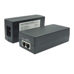 POE Power Supply Manufacturer - IEEE802.3af/at/bt 56V 48V DC Active Passive Injector with Poe++