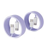 Braided USB C Cable Supplier - Cheap Macaron Color PD 60W to TYPE C Fast Charging Type-c 1M 2M