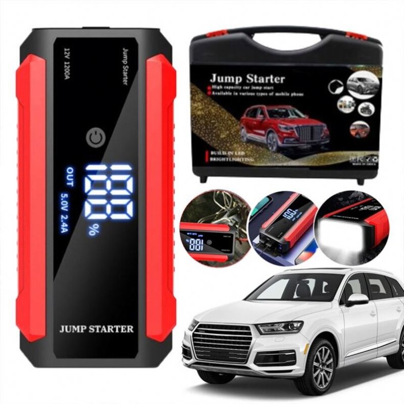 Car Jump Starter Supplier - Wholesales Portable Power Bank 12V Starting Device Booster for Petrol Diesel