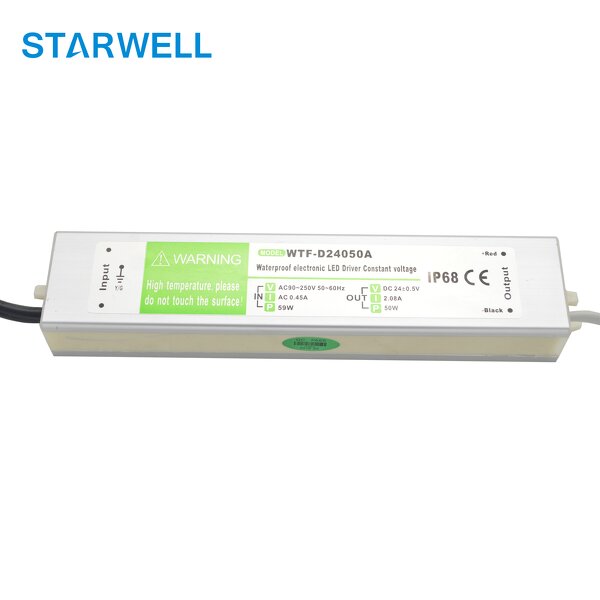 Led Power Supply Manufacturer - WTF-D12060A 12V Waterproof 60W