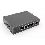 Industrial POE Switch Manufacturer - 1 Year Warranty Mini 5 RJ45 Ports 4 POE 100Mbps SNMP QoS