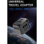 Travel Adapter Manufacturer - Universal with USB and Type-c Smart Charger Socket