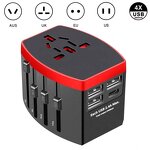 International Travel Converter Factory - Christmas EU UK US AU Socket Mini Universal World