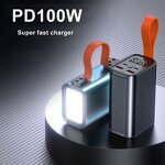 Power Station Supplier - Laptop Power Bank 40000mah Pd 100w 50000mah 30000mah 20000mah