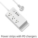 Extension Connectors Power Strip Manufacturer - Smart Electronic 2024 Cord with Multiple Outlets Cell Phone PD Chargers