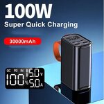 Power Station Supplier - Laptop Power Bank 40000mah Pd 100w 50000mah 30000mah 20000mah