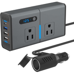 Car Plug Adapter Supplier - Newly 200w Charger DC 12V to 110V Car Power Inverter