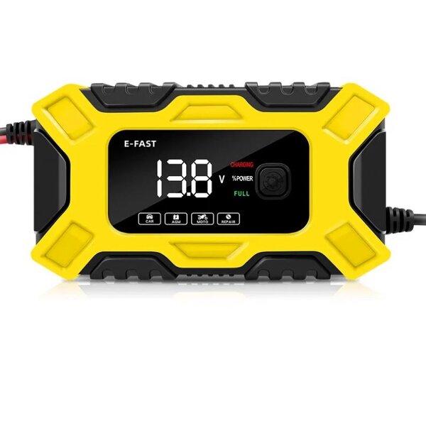 Scooter Battery Charger Supplier - 12V 6A Auto Pulse Repair for Lead Acid AGM Gel Batteries