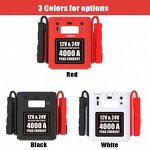 Car Jump Starter Power Bank Supplier - 56000mAh Lithium 12v/24v Pro Series with Peak 4000A