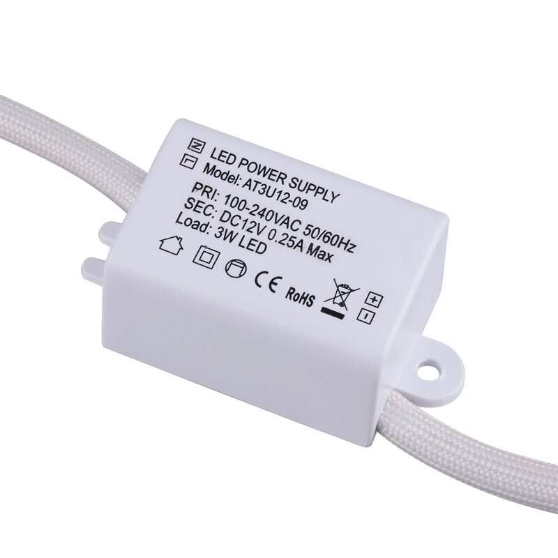 Led Driver Manufacturer - AT3U12-09 12V 3W Power Supply