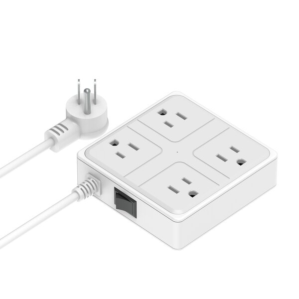 US Power Strip Manufacturer - Hot Selling 4-Outlets 17W PD Fast Charger 1.2 Quick with FCC
