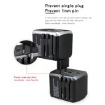 Universal Travel Adapter Supplier - Multi Plug 100-240V Electrical Socket USB Charger