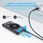 Wireless Charger Power Bank Factory - 3 In1 Universal Magnetic 15w Black TOP Li-polymer 10000Mah