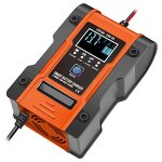 Smart Battery Charger Factory - 6A Fully-Automatic 12V 24V Maintainer Desulfator AGM GEL WET Lithium