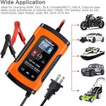 Smart Battery Charger Factory - 12V 5A Motorcycle Car Maintainer & Desulfator LCD Display