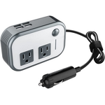 DC to AC Inverter Manufacturer - 12V to 110V 200W Car Power with Four USB Ports Charger