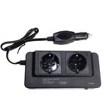 Car Inverter Manufacturer - 200W Multifunctional 12v to 220v Power Converter Universal Socket