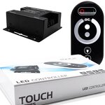 PWM LED Dimmer Manufacturer - 12-24V 24A Wireless Remote Controller Mono Single Color 2835 Strip