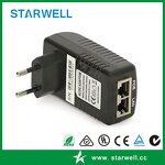 Customized Passive POE Injector Supplier - 48v for Wireless Device Gigabit Desktop Wall-Mount UL