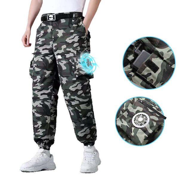 Tactical Fan Pants Manufacturer - Summer Men's Cargo Waterproof Lightweight Hiking Hunting