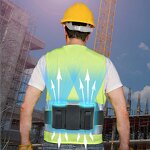 2 in 1 Power Bank Fan Factory - Oem Portable Rechargeable 10000mah Battery Waist Clip