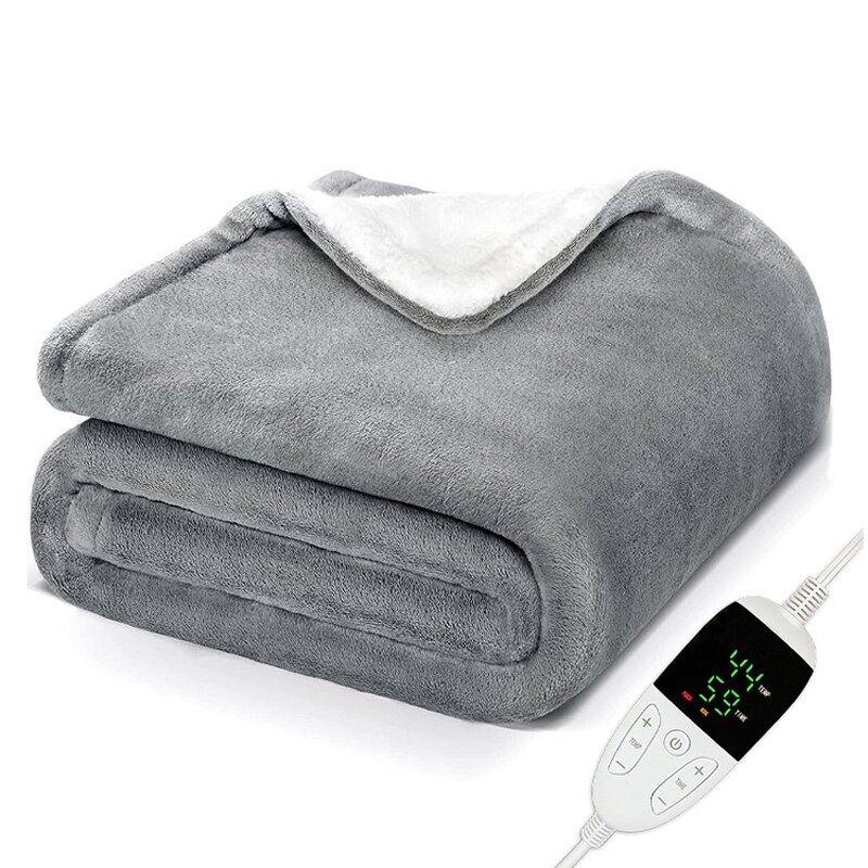 USB Heating Shawl Manufacturer - 10070 Size Fleece Throw Wearable Electric Heated Body Warmer