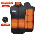 USB Heated Vest Manufacturer - 9 Zones Breathable Sleeveless Washable Body Warmer