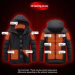 USB Battery Heated Coat Factory - Plus Size Lightweight Machine Washable Self Heated Unisex