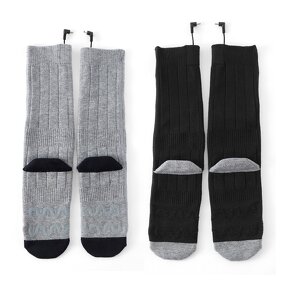USB Rechargeable Heated Socks Factory - Winter Warm Woman Man Long Stockings Smart Electric