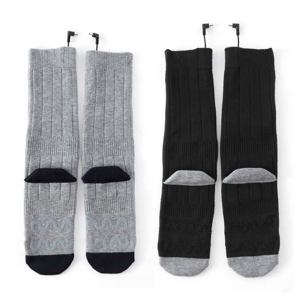 USB Rechargeable Heated Socks Factory - Winter Warm Woman Man Long Stockings Smart Electric