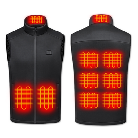 Intelligent Heated Vest Supplier - Wholesale Electric with Windproof Temperature Control Button