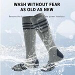 USB Battery Heated Socks Supplier - Wholesale Self-Heated Sport Cotton for Camping Skiing Built-in