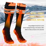 Water Resistant Thermal Socks Factory - Unisex Elastic Comfortable with 3 Heat Settings Outdoor