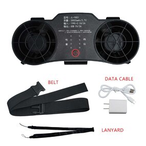 Rechargeable Hanging Waist Fan Manufacturer - New 2000mah Personal Hanging Electric Outdoor