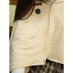 USB Heated Shawl Supplier - Graphene 4 Zones Portable Wearable for Dormitory Home