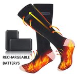 Heating Socks Manufacturer - Factory Wholesale Cotton Double-Sided Outdoor Skiing Warm USB