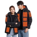 Electric Puffer Jacket Supplier - Ready to Ship Skiing Resistance Heat Reactive WITH Battery