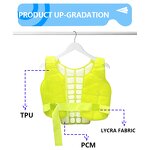 PCM Cooling Vest Factory - Custom Adjustable Ice Cooling Deluxe Grey Liquid